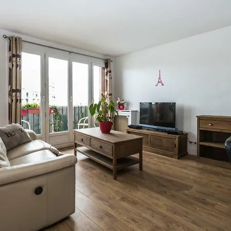 Apartment Charmant Famillial Vue Tour Eiffel *